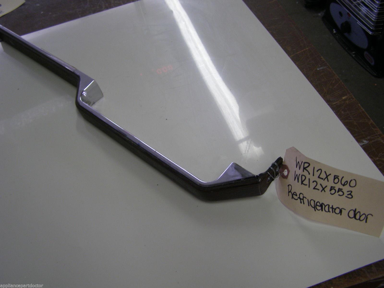 GE REFRIGERATOR FRIDGE DOOR BROWN HANDLE WR12X553 WR12X560 GE REFRIGERATOR FRIDGE DOOR BROWN HANDLE WR12X553 WR12X560